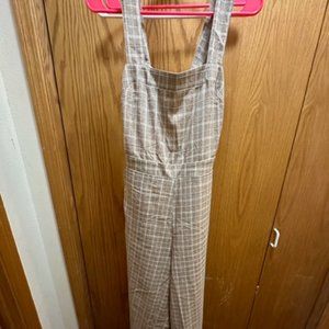 Open back jumpsuit